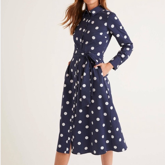 Boden Dresses & Skirts - NWT Boden Isodora Midi Shirt Dress Size 4
